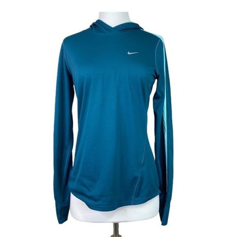 Nike Long Sleeve Hooded Top Size Medium